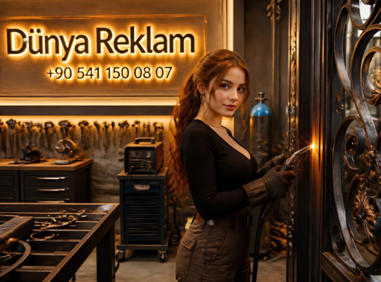 İstanbul Demir Doğramacı | ☎ +90 541 150 08 07 | Dünya Reklam