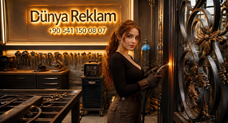 İstanbul Demir Doğramacı | ☎ +90 541 150 08 07 | Dünya Reklam