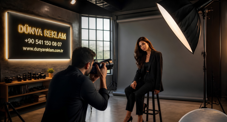 Profesyonel Fotoğraf Çekimleri | Dünya Reklam ☎ +90 541 150 08 07